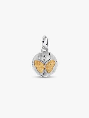 Pandora Butterfly Medallion Charm